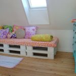 muebles con palets para niños