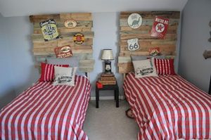 muebles con palets para niños