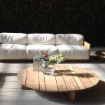 mesa de salón con palets