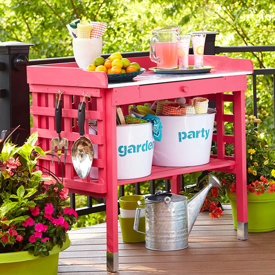 decorar terraza con palets