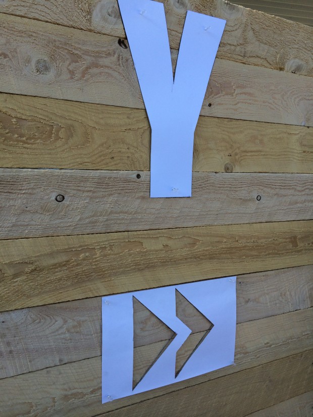 grabar letras o imagenes en palet