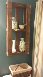 muebles de palets para cuarto de baño