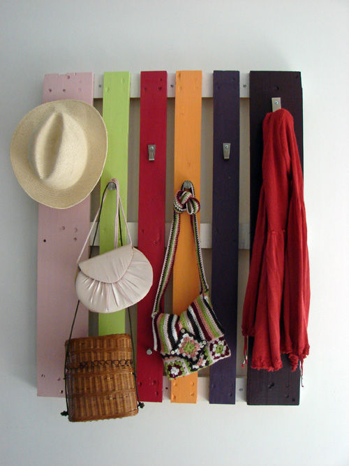 mariposa sombrero longitud Cómo hacer un perchero con un palet paso a paso – I Love Palets