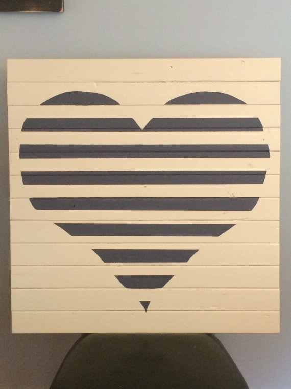 corazón de palets