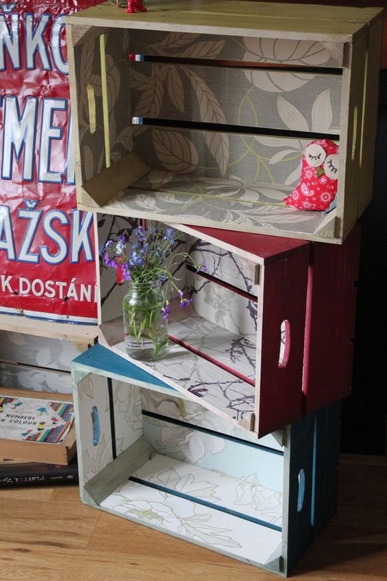 decorar cajas de frutas