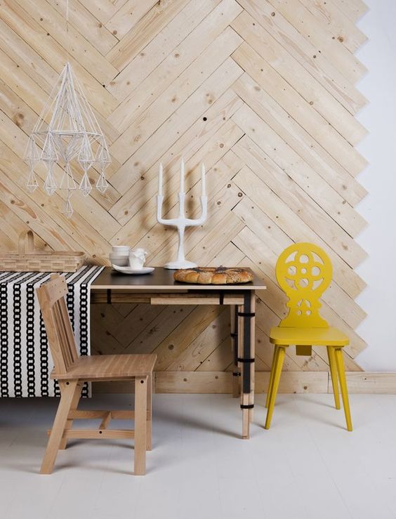decorar pared con palets
