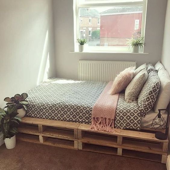 camas con palets DIY