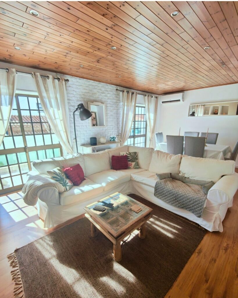 antes y después decoración salón antiguo